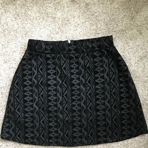 Suede back skirt! Only worn once